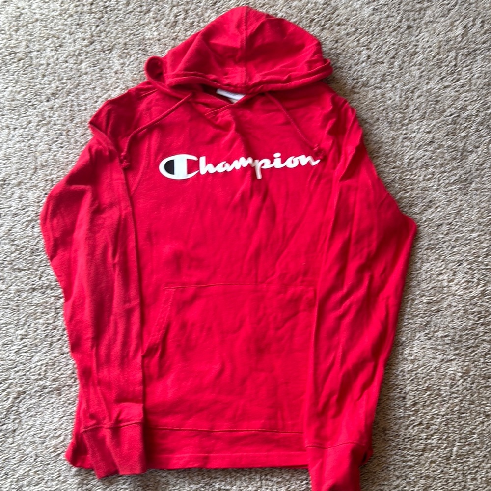 Champion Red Hoodie